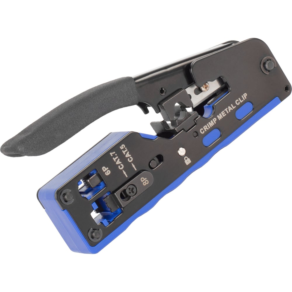 Кримпер для коннекторов NTSS RJ11, RJ45 (6Р, 8Р) зачистка, обрезка кабеляшт NTSS-CRI-RJ