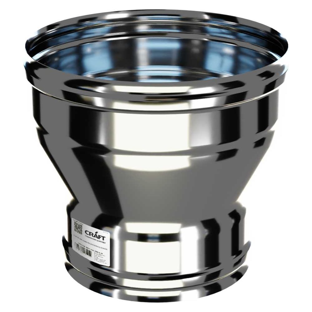 Переходник КРАФТ ГАЗ сталь 316, 0.5 мм, П180-М200 c323007