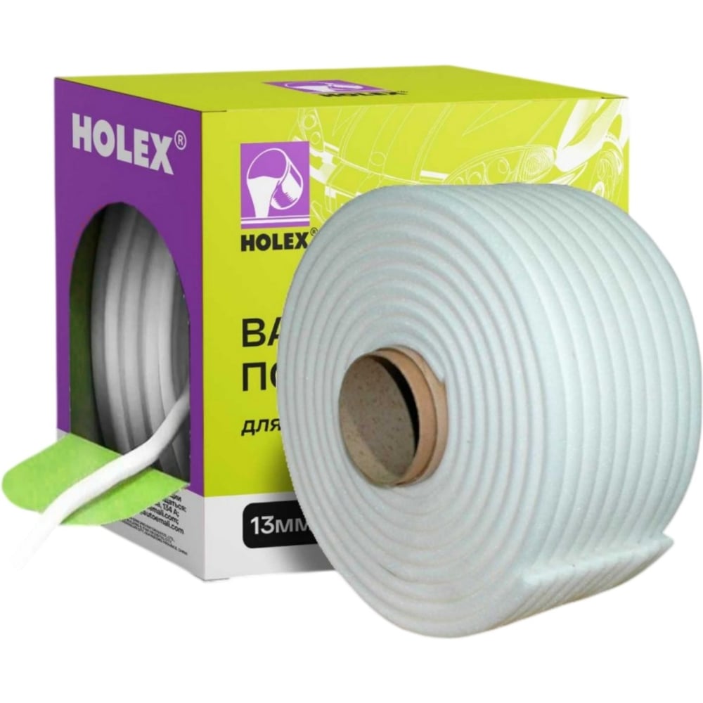 Изображение товара Валик Holex поролоновый для проемов, 13 мм x 50 м HAS-243613 Изображение товара Валик Holex поролоновый для проемов, 13 мм x 50 м HAS-243613