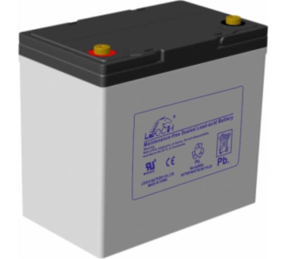 Изображение товара Аккумулятор для ИБП Leoch DJM1255 12В, 55 Ач УТ-00000570