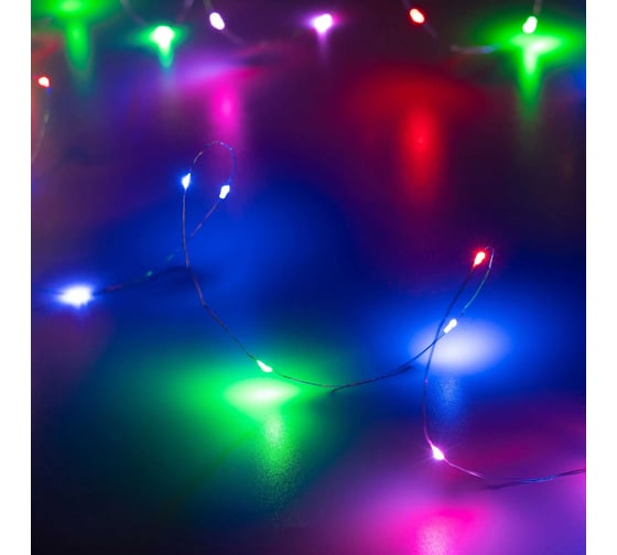 Изображение товара Светодиодная гирлянда Ardecoled ARD-DEW-HOME-10000-CLEAR-100LED-LIVE RGB 1шт 062567