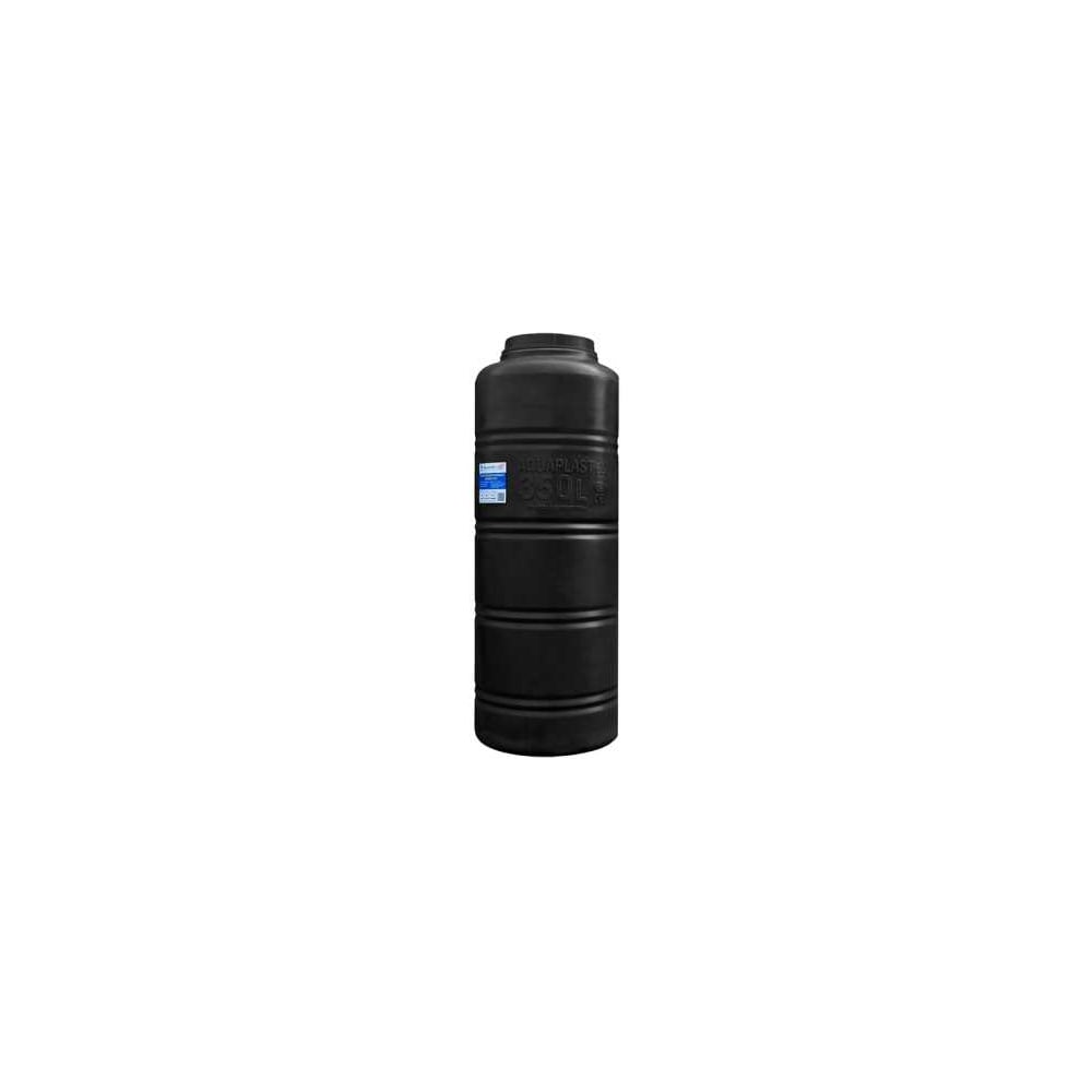 Овально-вертикальный бак AQUAPLAST 350л черный 4658790080519