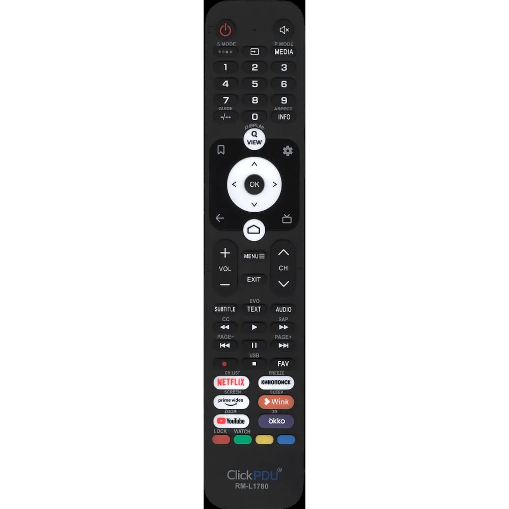 Универсальный пульт clickpdu RM-L1780 HOD2029