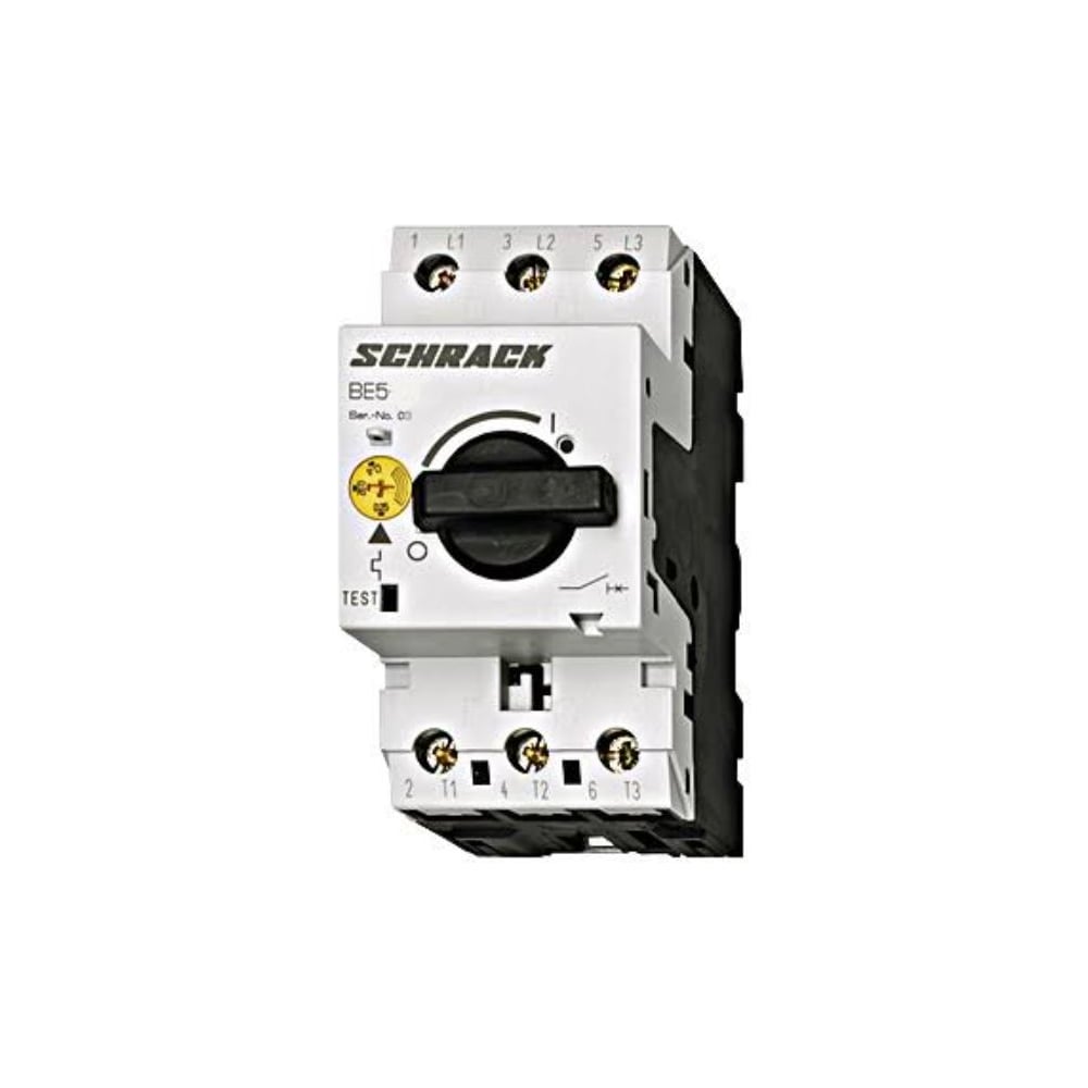 Автомат защиты двигателя Schrack Technik 4,0-6,3А, 3-полюсный BE506300--