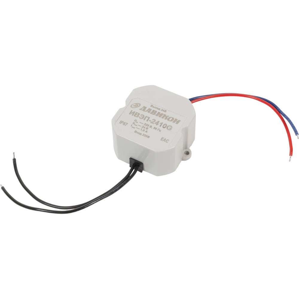 Блок питания AC/DC ДАВИКОН стабилизированный ИВЭП-2410G