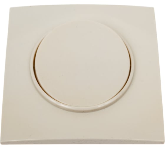 Изображение товара Выключатель Bylectrica 1-клавишный, скрытая установка, серия ПРОВАНС квадрат, С110-2301 бежевый