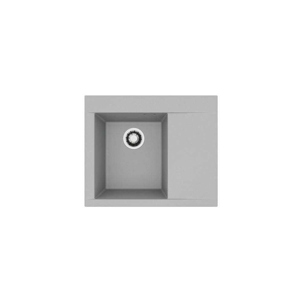 Мойка для кухни Alveus Pure-G 50R Algranit 620x520x198 мм, Stone A80, с сифоном 1148858 1149485