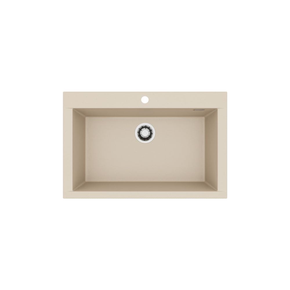 Мойка для кухни Alveus Pure-G 40 Algranit 790x520x198 мм, Ivory A20, с сифоном 1148858 1149280