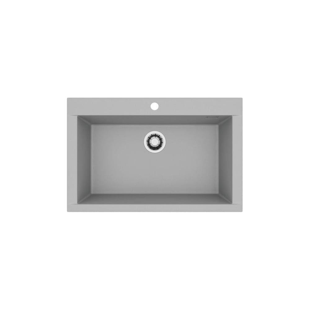 Мойка для кухни Alveus Pure-G 40 Algranit 790x520x198 мм, Stone A80, с сифоном 1148858 1149279