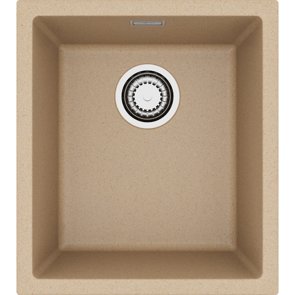 Мойка для кухни Alveus Omni 10 Granital 400x450x198 мм, Beige G55, с сифоном 1145083 1150040