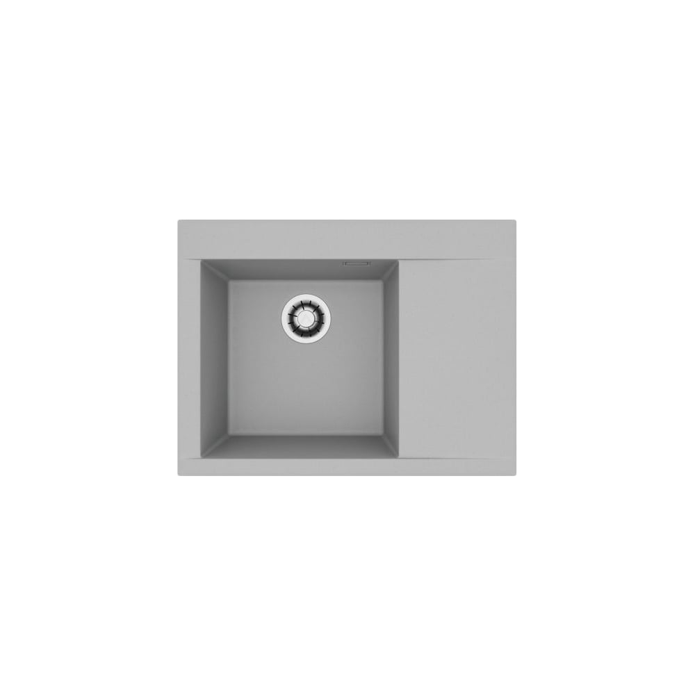 Мойка для кухни Alveus Pure-G 60L Algranit 680x520x198 мм, Stone A80, с сифоном 1148858 1149293