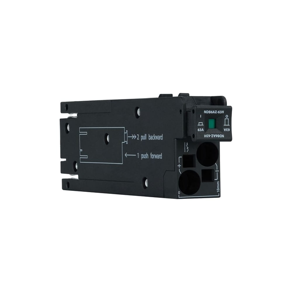 Автоматический выключатель Nader NDB6AZ-63H/25/1PN 115300017