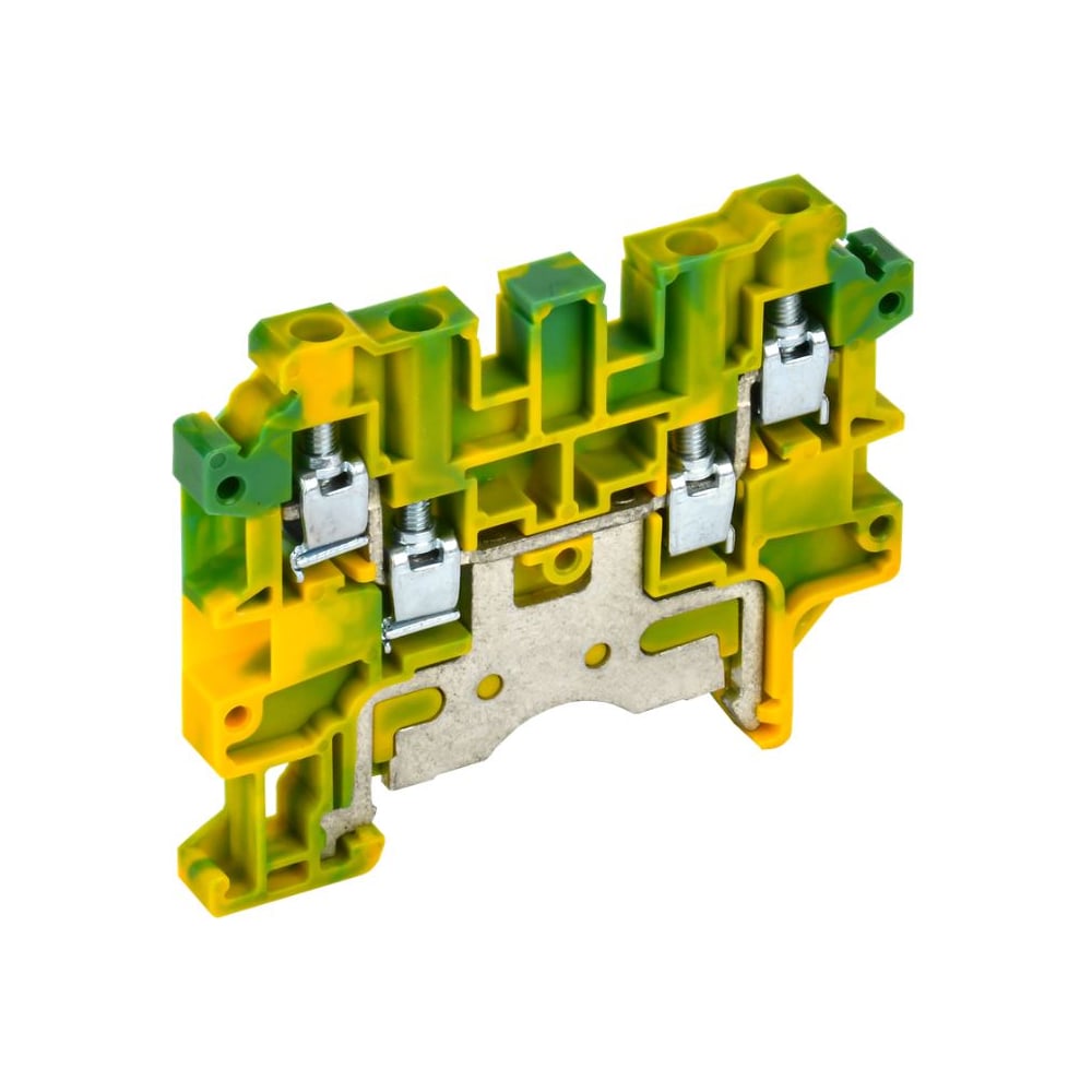 Клемма винтовая IEK ARMAFIX CTS-MC-PEN земля 4 вывода 4мм2 YCT12-03-4-K52-004