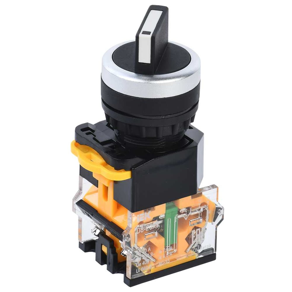 Переключатель IEK D8-20X3 3 положения 2NO черный BSW30-20X3-4-24-2-K02