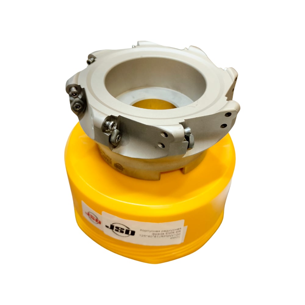 Корпусная радиусная фреза JSD EMR 6R 125*40*8T(RPMW1204MO) 1шт. 31111