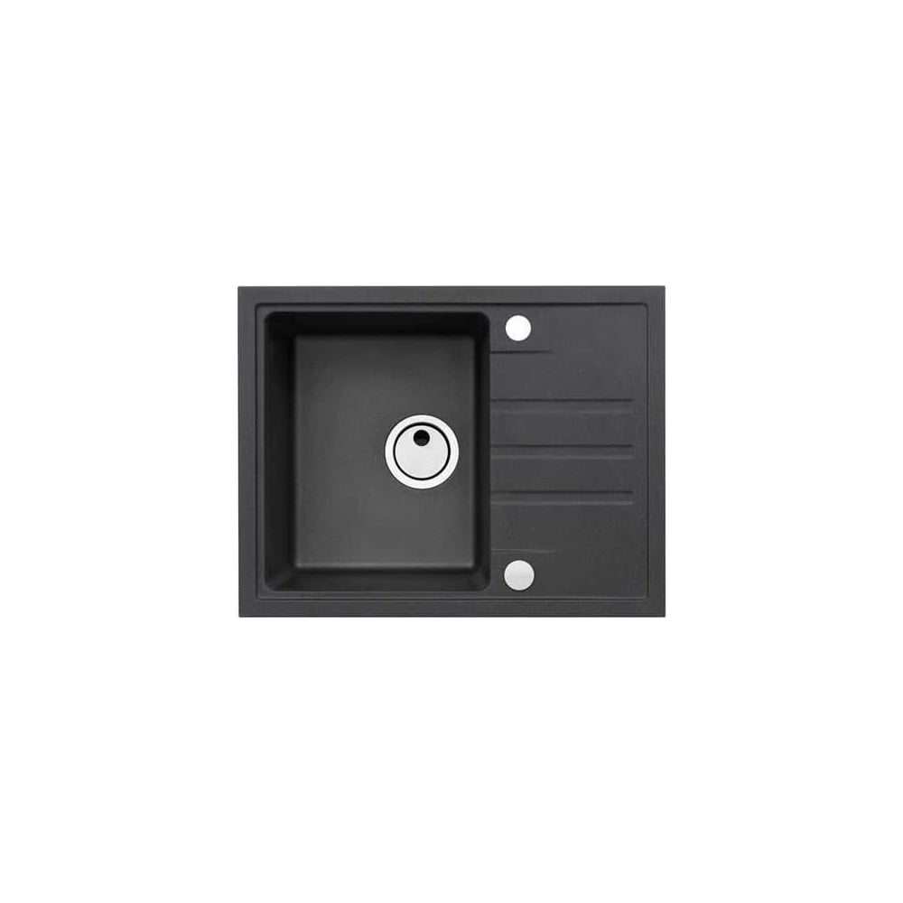 Мойка для кухни Alveus INTERMEZZO 30 GRANITAL CARBON - G91 620X480X200 1X в компл.с сифоном 1117292, 1117044