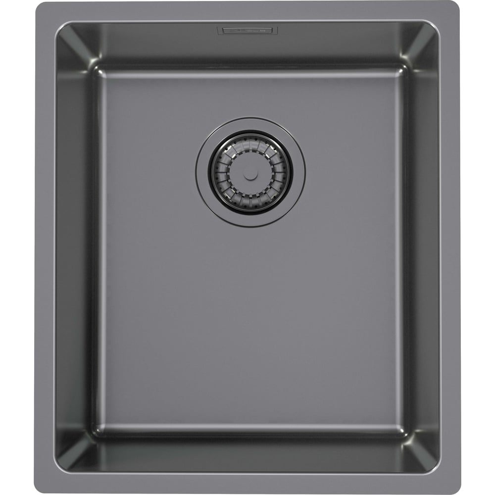 Мойка для кухни Alveus KOMBINO 20 MONARCH ANTHRACITE SAT-90 500х400х195 U в комплекте с выпуском без сифона 1140666