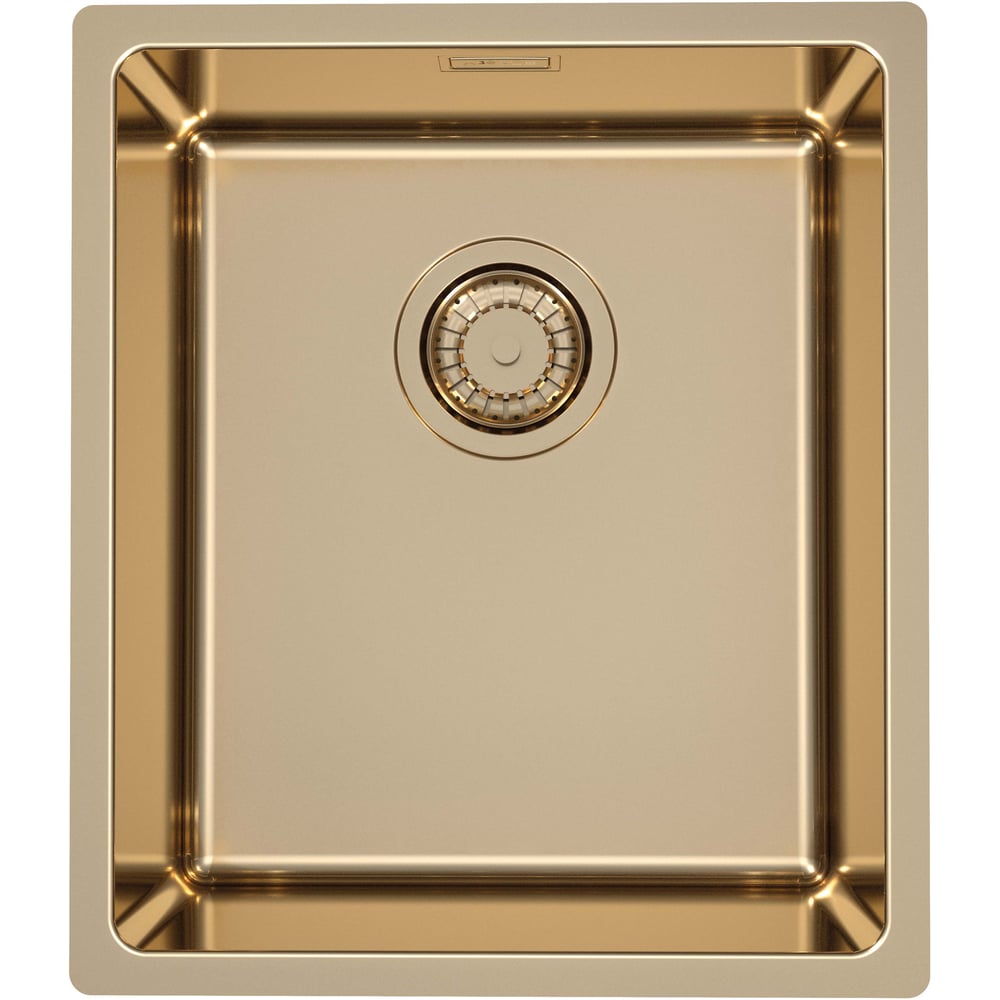 Мойка для кухни Alveus KOMBINO 20 MONARCH BRONZE SAT-90 500х400х195 U в комплекте с выпуском без сифона 1140665