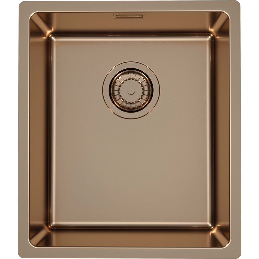 Мойка для кухни Alveus KOMBINO 20 MONARCH COPPER SAT-90 500х400х195 U в комплекте с выпуском без сифона 1140664