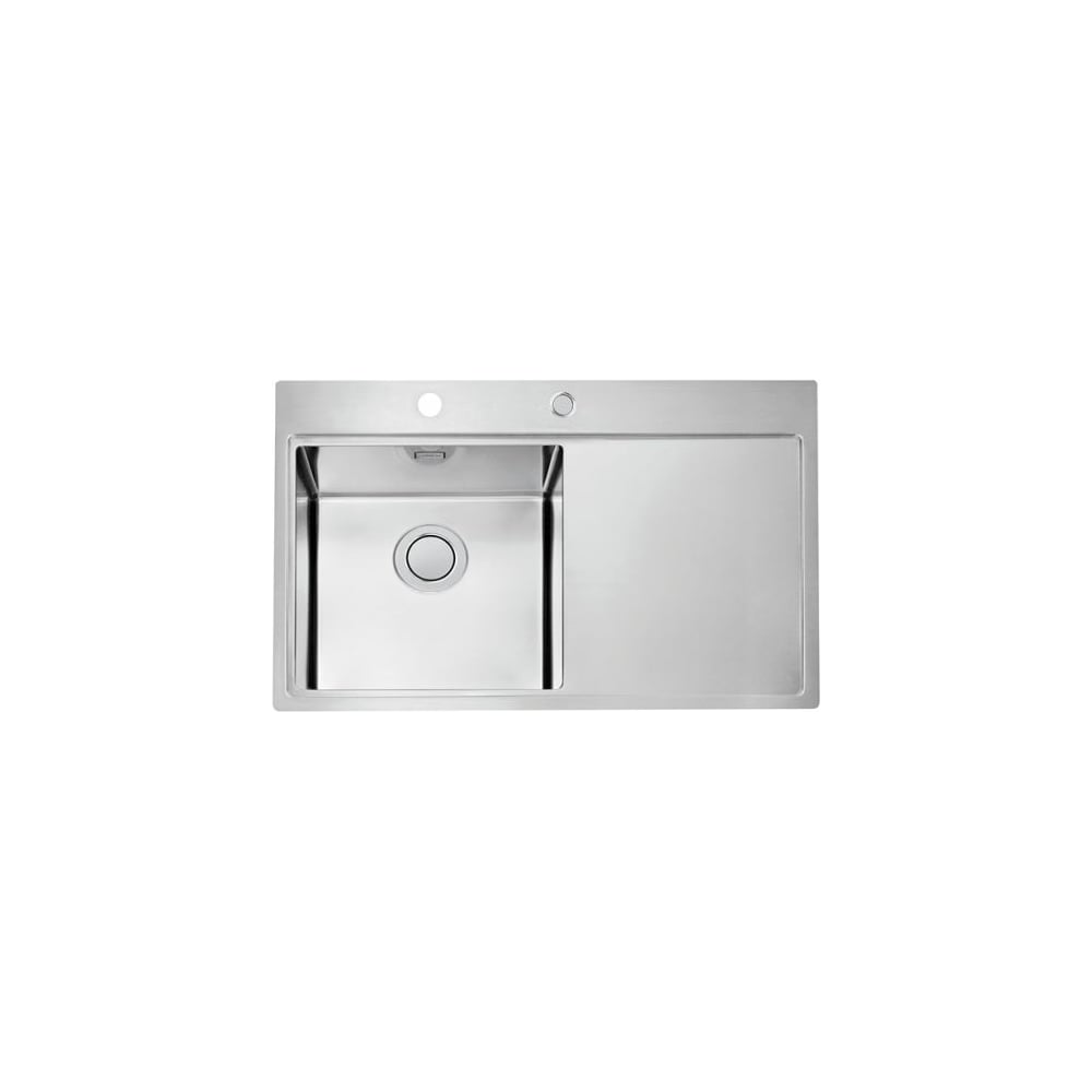 Мойка для кухни Alveus PURE UP 40 KMB 90 FI левая 790X525 в компл. с сифоном 1123351 1123789
