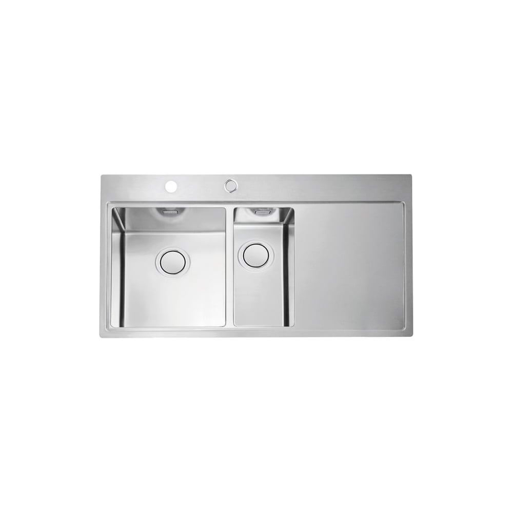 Мойка для кухни Alveus PURE UP 60 KMB 90 FI левая 980X525 в компл. с сифоном 1123353 1123793