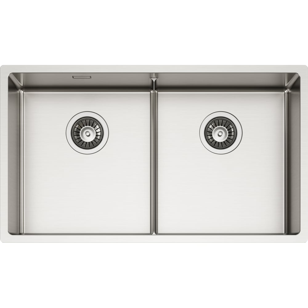 Мойка для кухни Alveus NOX 80 BRS 762x440x200 в комплекте с интегрированным сифоном 1149928