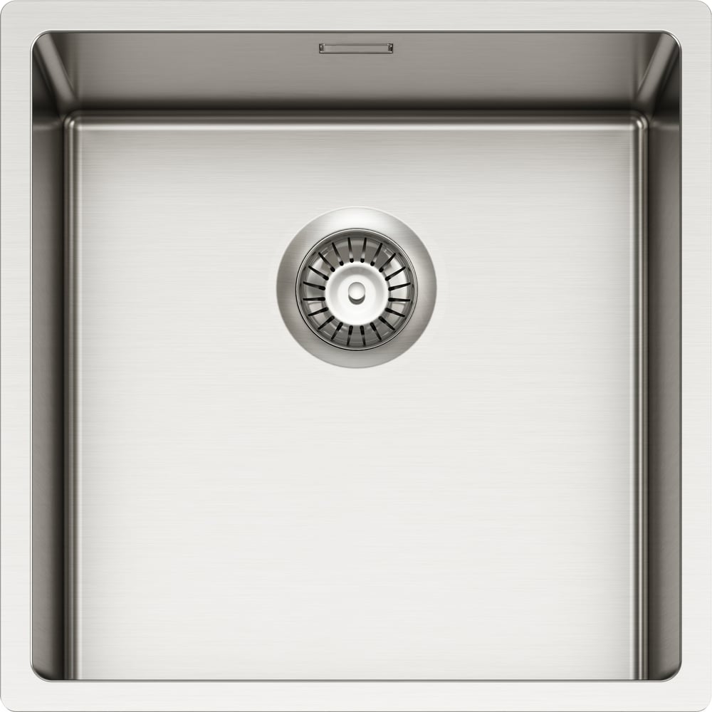 Мойка для кухни Alveus NOX 30 BRS 440x440x200 в комплекте с интегрированным сифоном 1149924