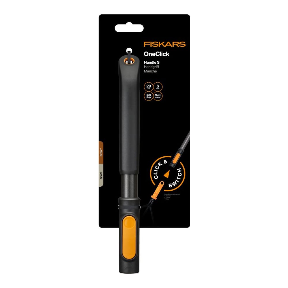 Рукоятка малая алюминиевая FISKARS S 29см OneClick ЦИ-9287428508