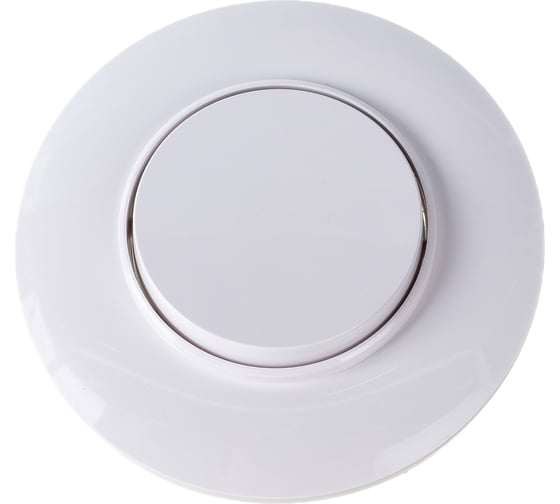 Изображение товара Выключатель Bylectrica 1-клавишный, скрытая установка, серия ПРОВАНС, круг, белый С110-2401
