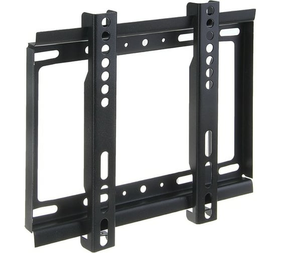 Изображение товара Фиксированный кронштейн для ТВ LUAZON KrON-68 14-42", 25 мм от стены, черный 1215477