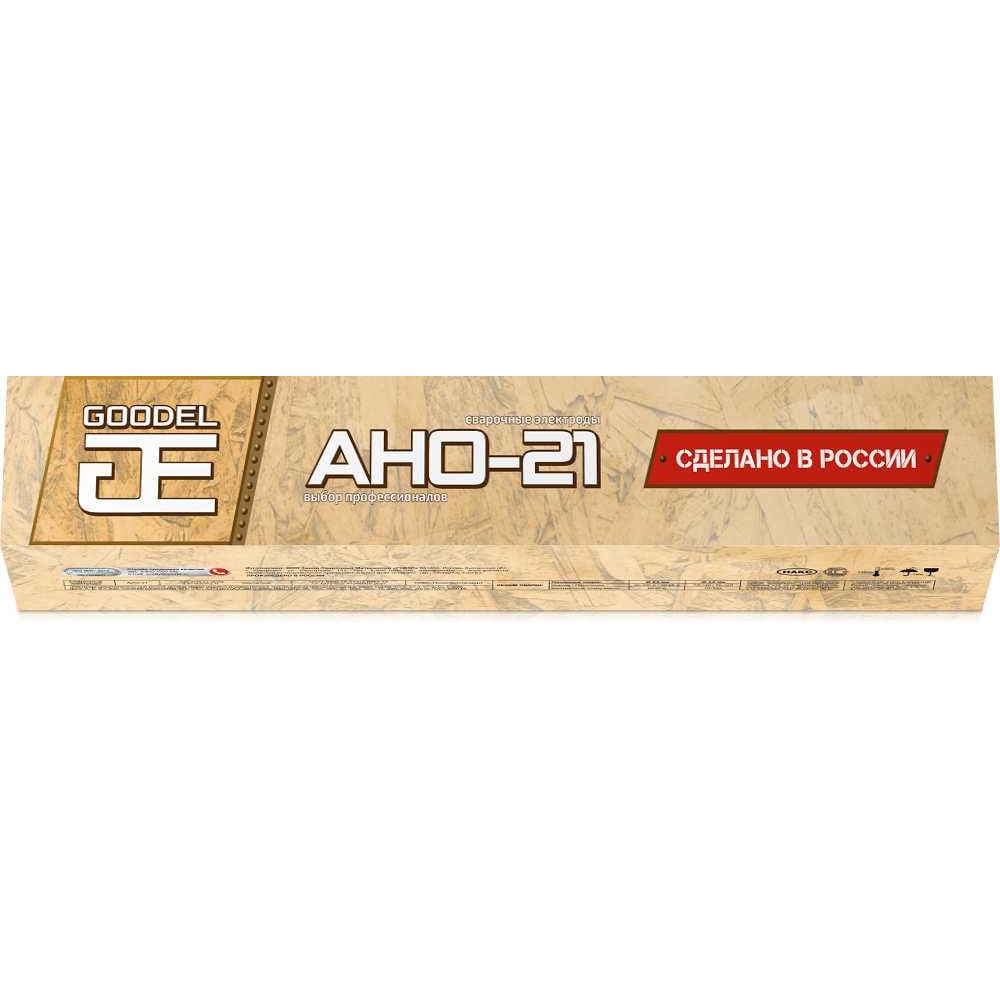 Электроды GOODEL АНО-21 3Х350 (5,0 кг) красные 0003303GC50