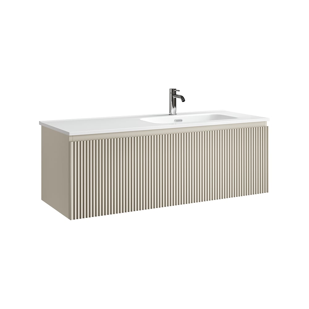 Тумба подвесная Sancos Snob R 1.0 995x445x406 мм, 1 ящик с доводчиками, Beige Soft SNR1.0100RCE