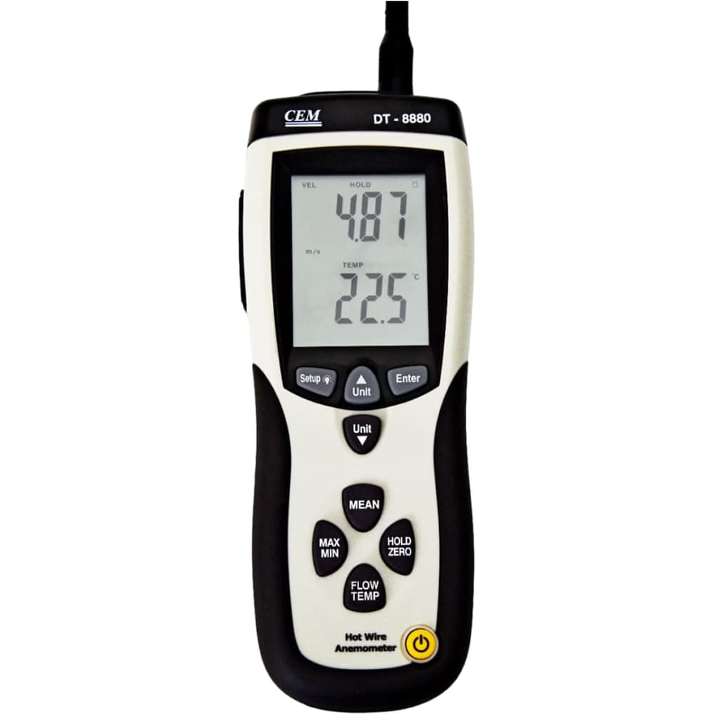 Изображение товара Термоанемометр СЕМ DT-8880 нагретая струна с поверкой  685897