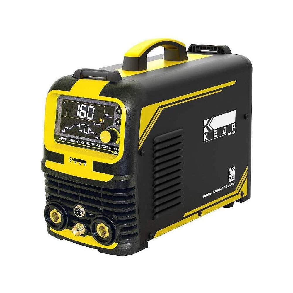 Установка аргонодуговой сварки КЕДР UltraTIG-200P AC/DC Digital(230В 10-200А) (с подключением педали) 8028973