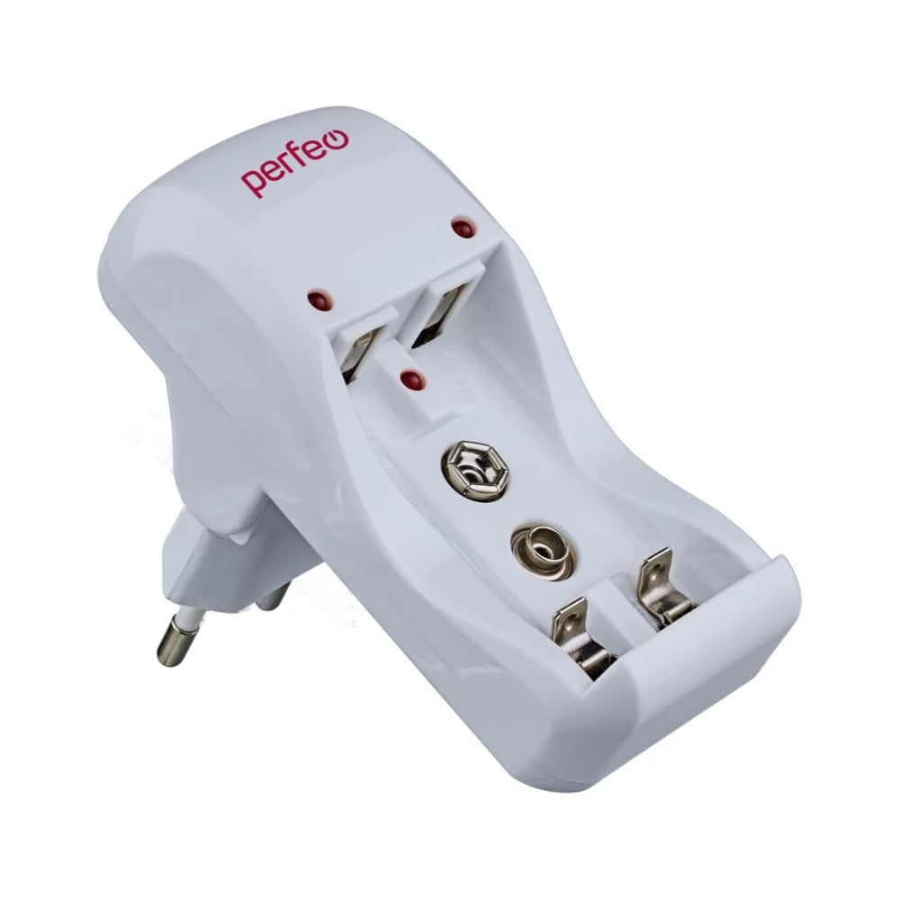 Зарядное устройство Perfeo PF-VN-210 Ni-MH/CD, 220V, 2 слота, AA/AAA/9V, таймер 30015282