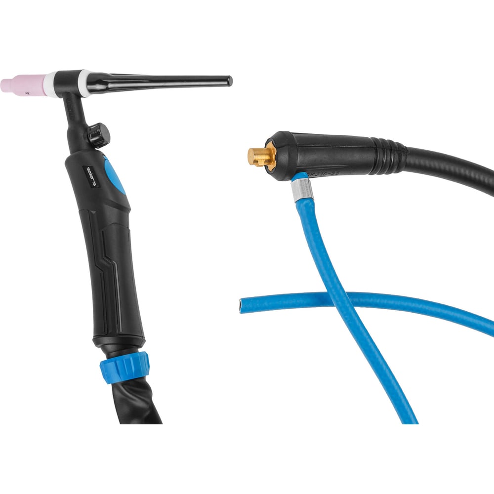 Горелка сварочная SOLARIS TIG WGT-17V (4м, 150А, разъем 10-25, вентиль) ЦИ-4704967872