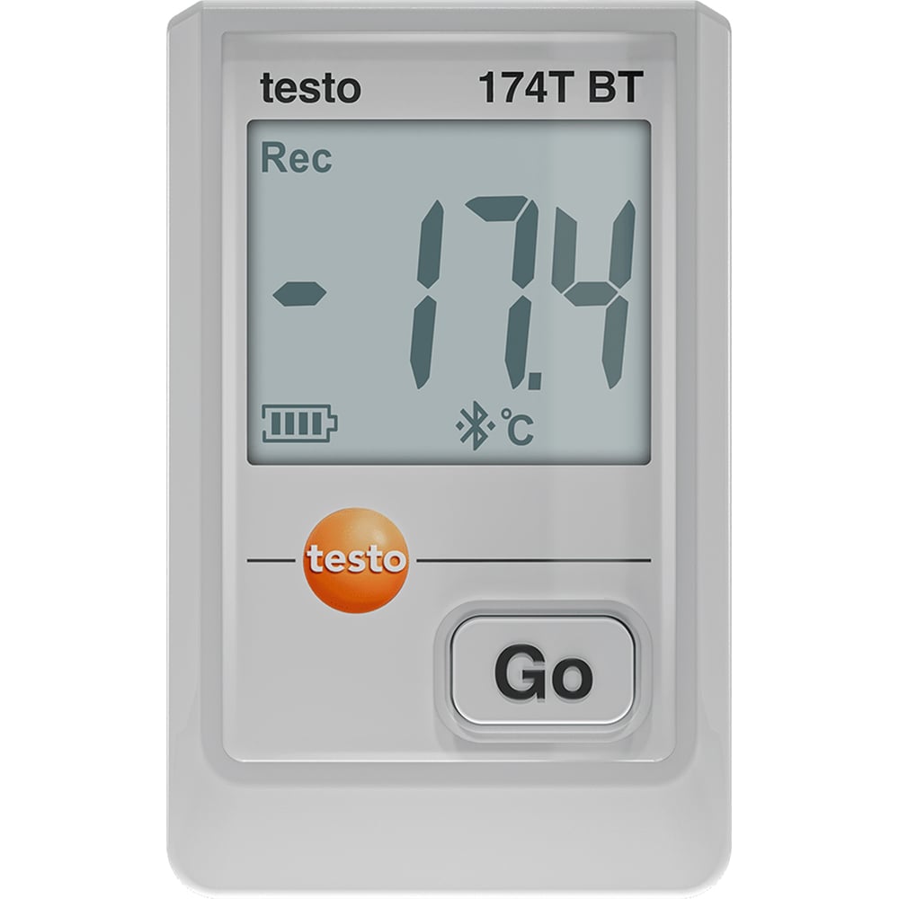 Логгер Testo 174 T USB-C белый 0572 1740 01