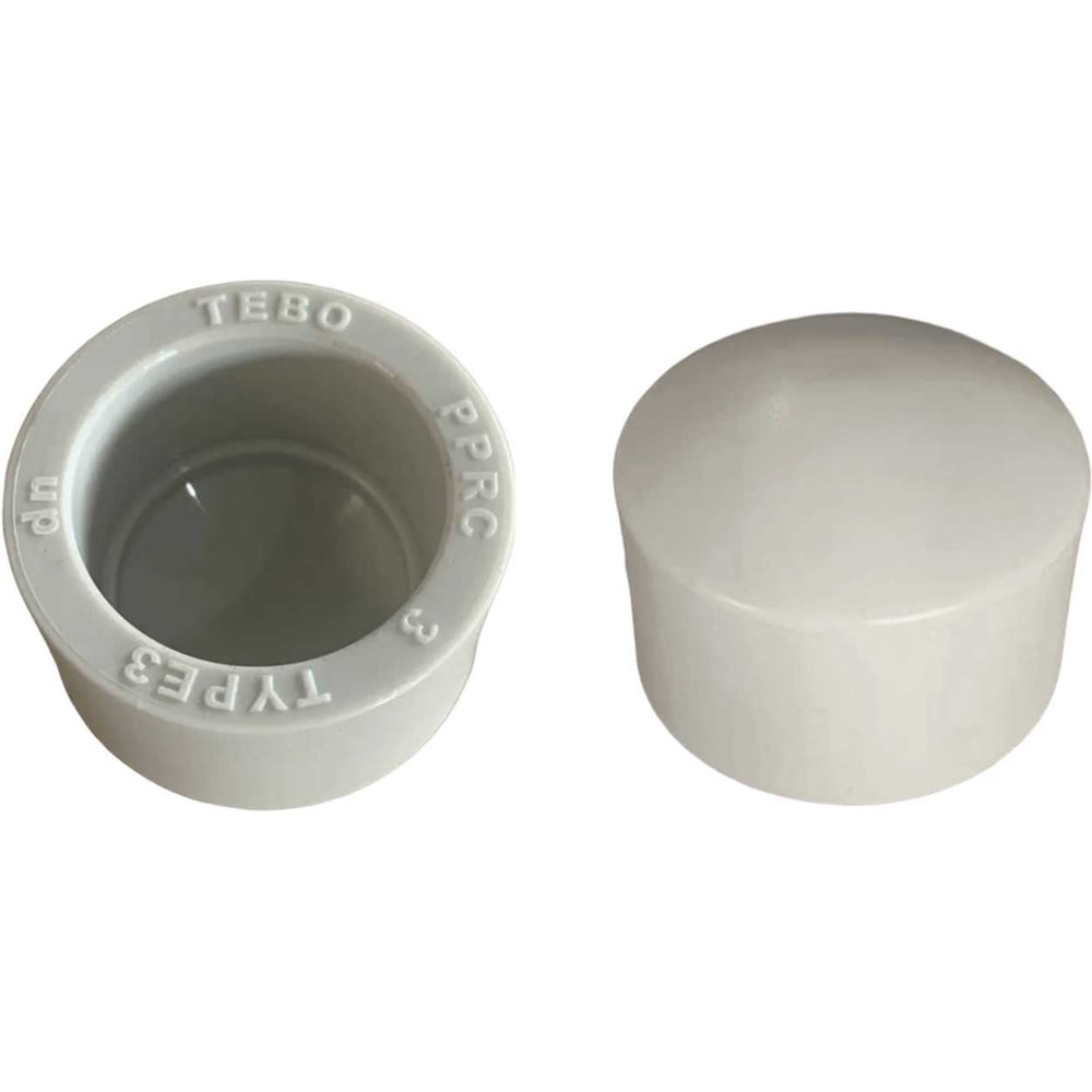 Заглушка TEBO C--TB-Gr 110 мм, серая 031090110
