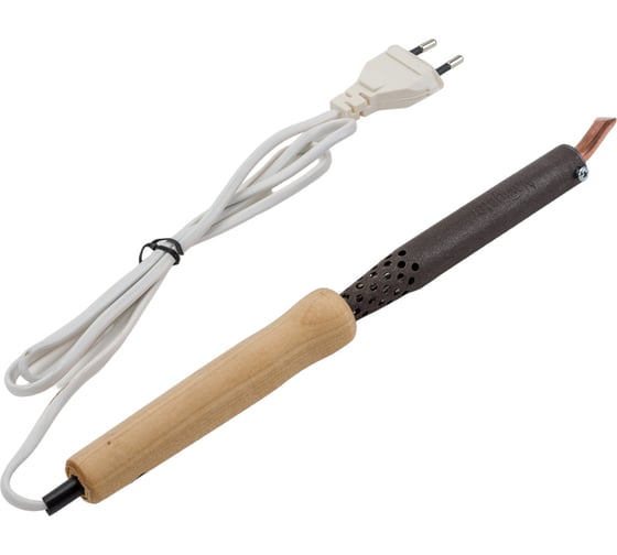 Изображение товара Паяльник Navigator NSE-Pes01-80W-СI дерево, клин изогнутый 80693