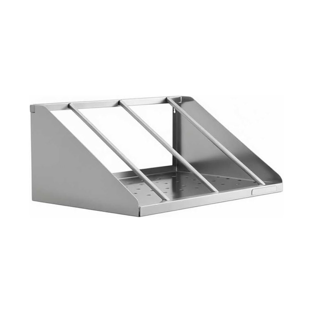 Сушка для досок вертикальная Mecon СДВн - 300х400х260 Norma Inox, нерж. сталь, 4 ячейки СДВ-NIn304026-4-п