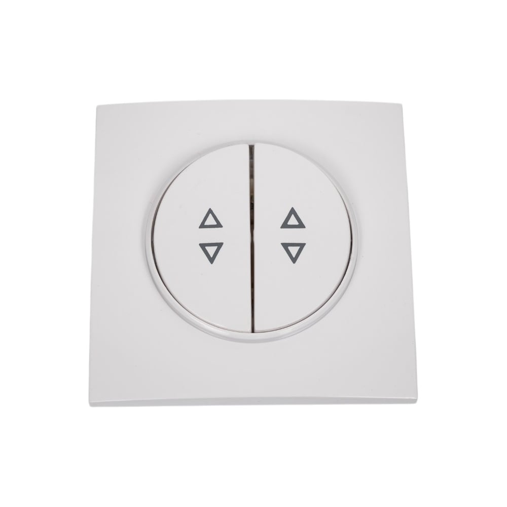 Изображение товара Выключатель Bylectrica двухклавишный прох��дной серия ПРОВАНС белый 10-2363