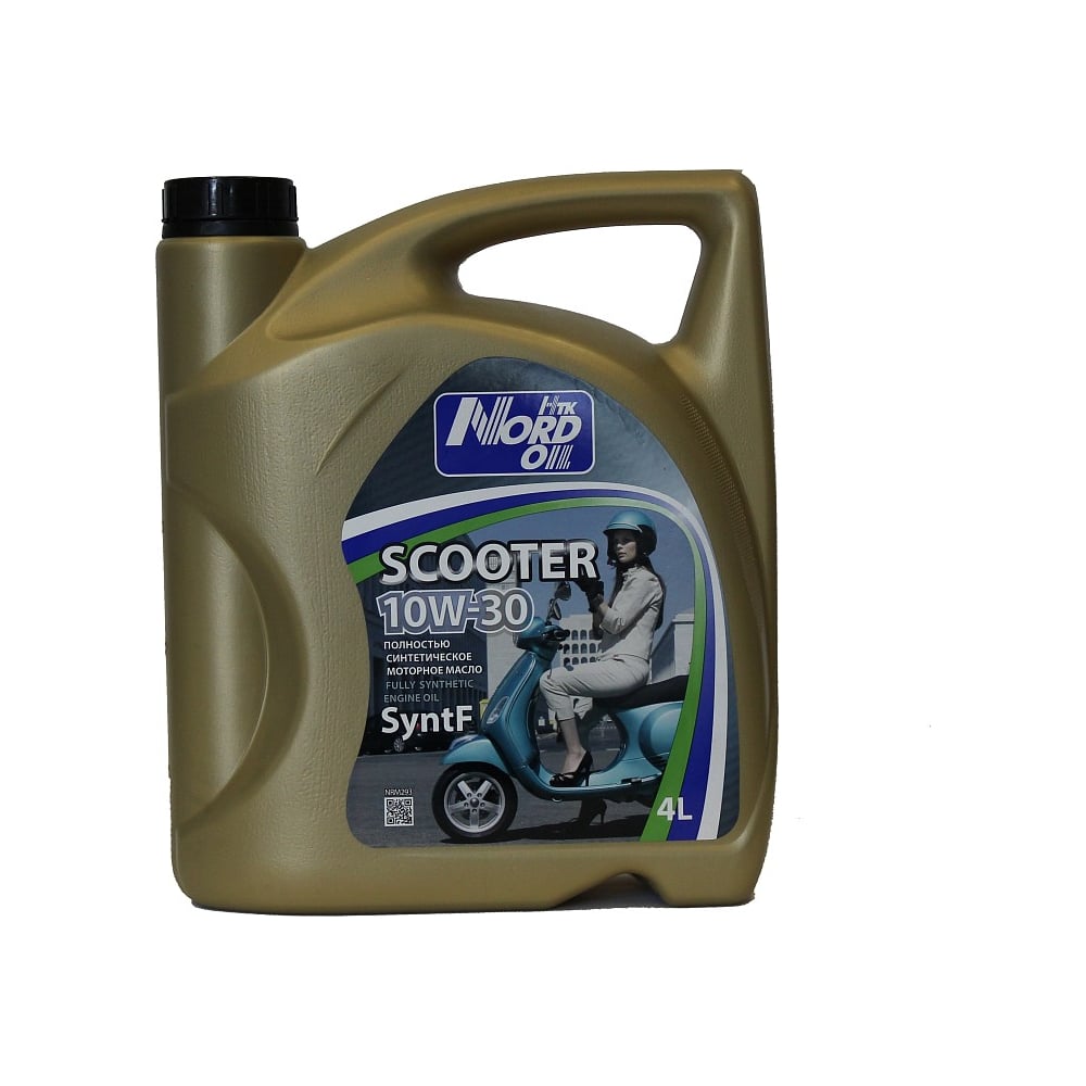 Изображение товара Моторное масло NORD OIL SCOOTER 10w-30 SyntF 4л NRM293 Изображение товара Моторное масло NORD OIL SCOOTER 10w-30 SyntF 4л NRM293