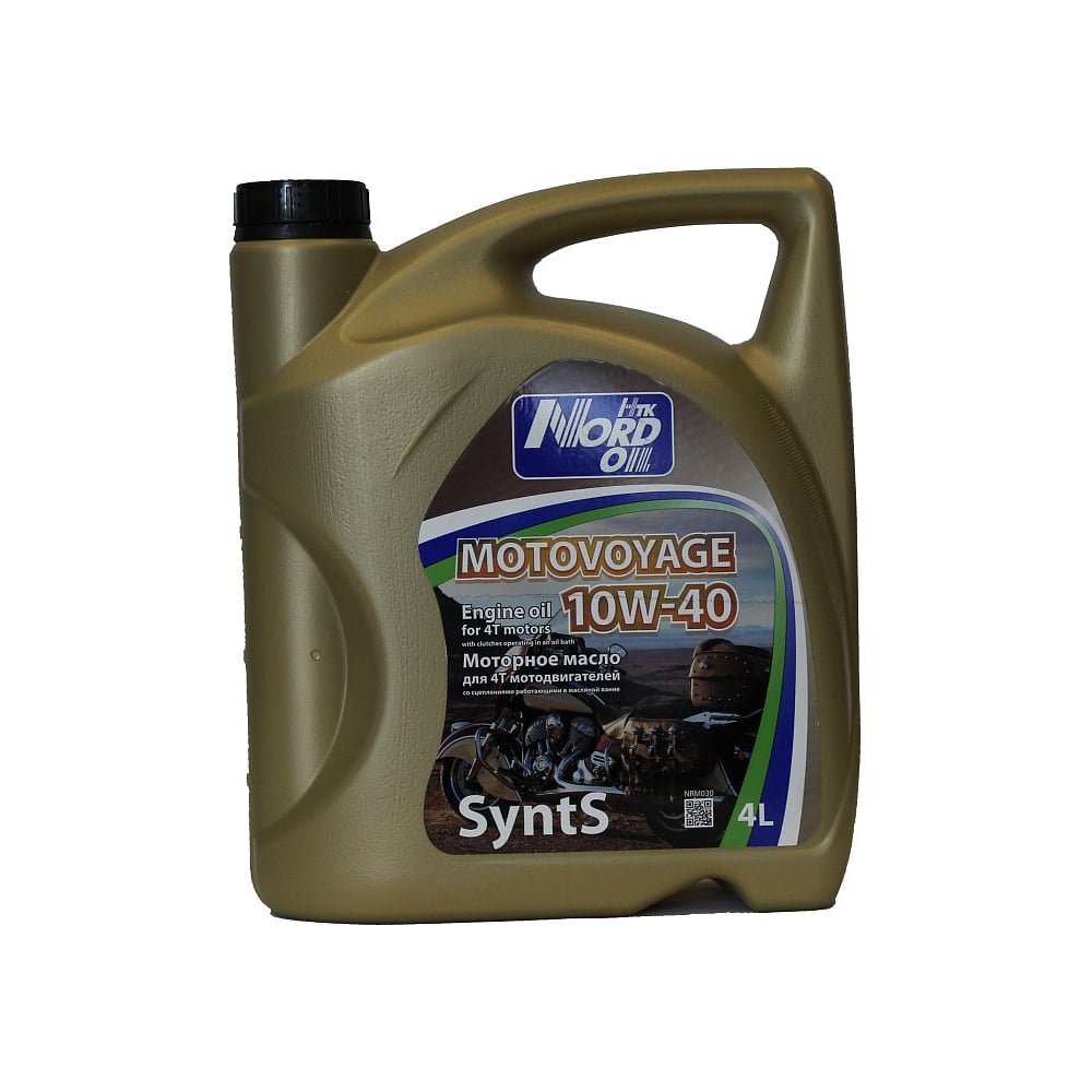 Изображение товара Моторное масло NORD OIL MOTO VOYAGE 10W-40 SyntS 205л NRM032