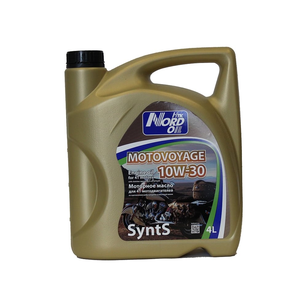 Изображение товара Моторное масло NORD OIL MOTO VOYAGE 10W-30 SyntS 205л NRM028 Изображение товара Моторное масло NORD OIL MOTO VOYAGE 10W-30 SyntS 205л NRM028