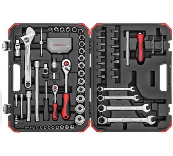 Изображение товара Наборы бит головок и ключей GEDORE RED 1/4"+1/2" (97 предметов) 3300186