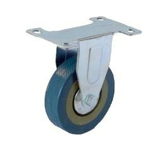 Изображение товара Колесо неповоротное на площадке 75 мм, ПВХ Левша У8-8889