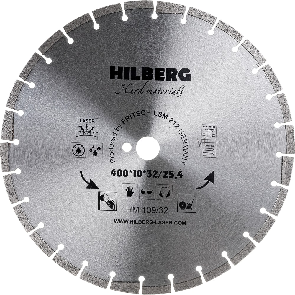 фото Отрезной диск алмазный hilberg