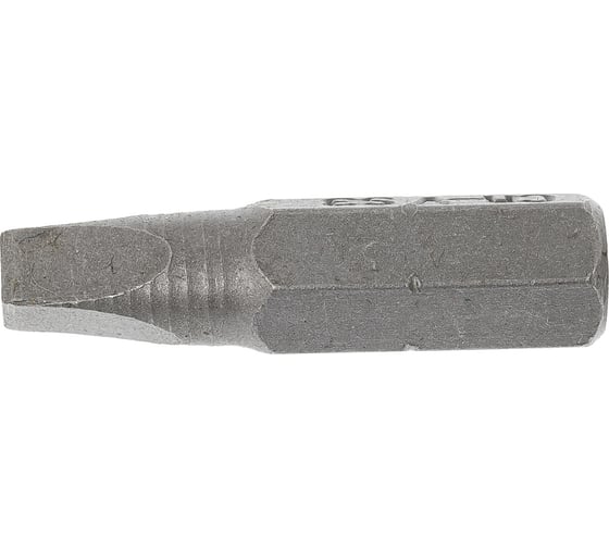 Изображение товара Биты квадратные (108 шт; S3; 3.5x3.5x25 мм; CrV; хвостовик С1/4") CNIC 55133