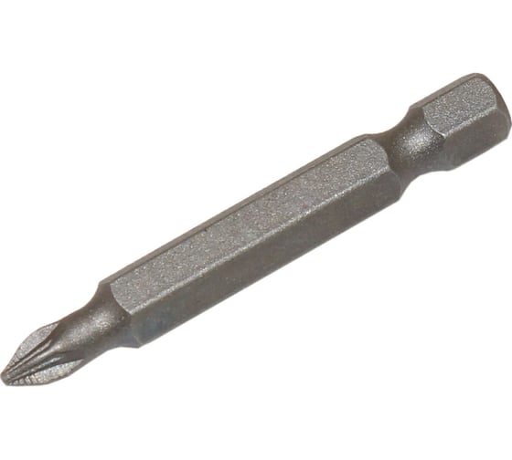 Изображение товара Бита крестовая с насечкой (10 шт; РZ2x75 мм; S2; хвостовик Е1/4") CNIC 56821