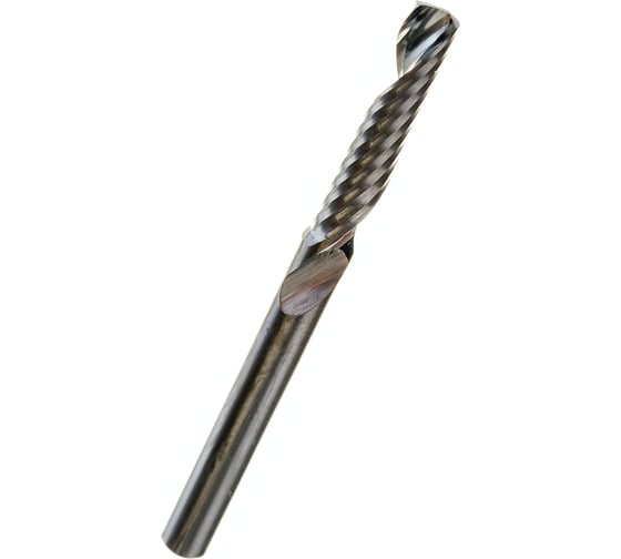 Изображение товара Фреза спиральная однозаходная, стружка вверх 3.175х15х40 мм, хв-к 3.175 мм AY1LX3.15 DJTOL 358